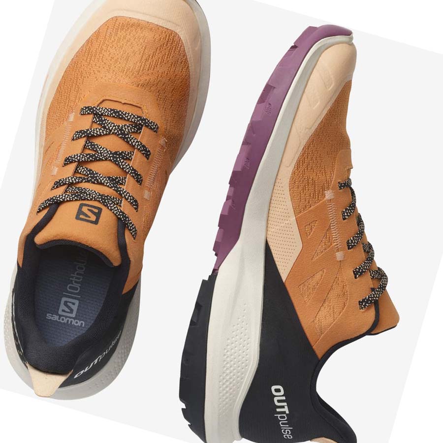 Tenis Senderismo Salomon WoOUTPULSE GORE-TEX Mujer Marrom | MX 2839AHK